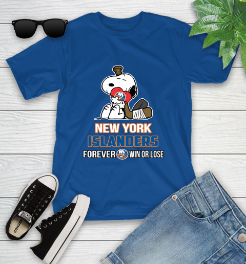 NHL The Peanuts Movie Snoopy Forever Win Or Lose Hockey New York Islanders 111