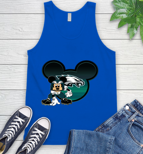 NFL Philadelphia Eagles Mickey Mouse Disney Football T Shirt Tank Top 6 NFL Philadelphia Eagles Mickey Mouse Disney Football T Shirt Tank Top - Image 6