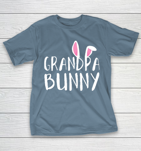 Grandpa Funny Gift Apparel  Grandpa Bunny Paps Family Matching Easter T-Shirt 6