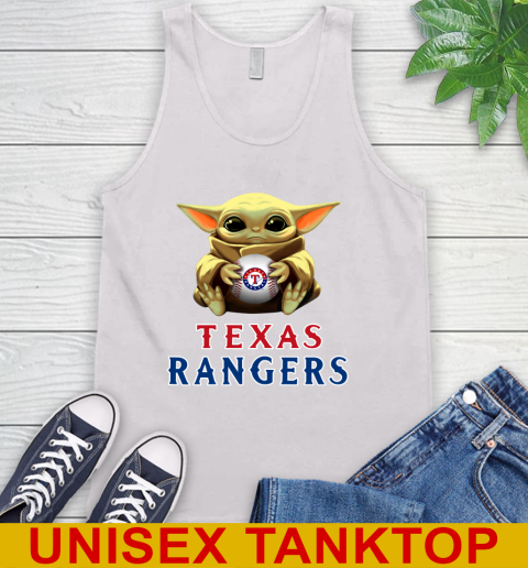 MLB Baseball Texas Rangers Star Wars Baby Yoda Shirt 70