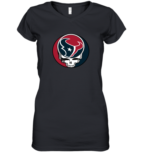 Houston Texans x Grateful Dead Women's V-Neck T-Shirt