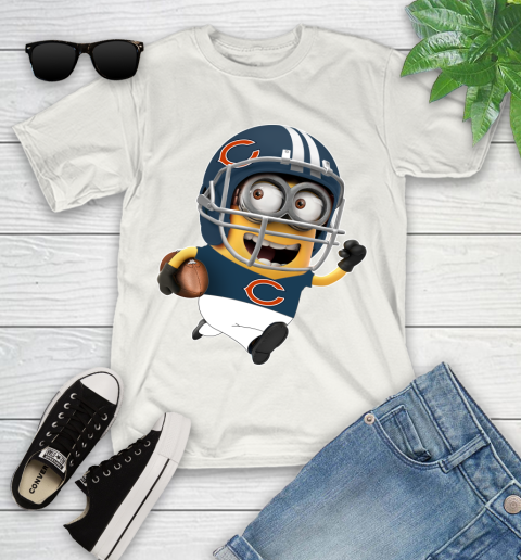 NFL Chicago Bears Minions Disney Football Sports Youth T-Shirt