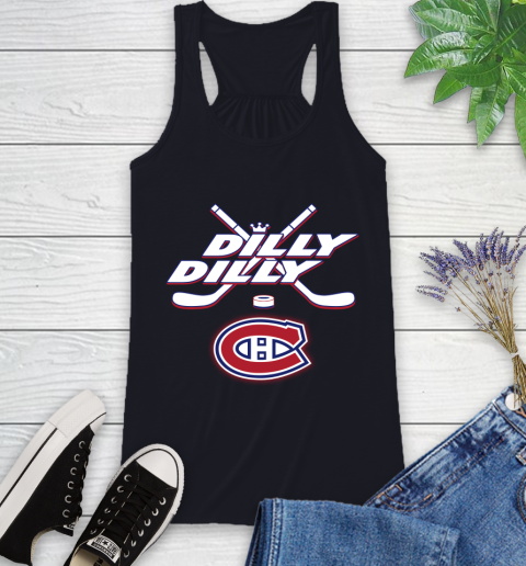 NHL Montreal Canadiens Dilly Dilly Hockey Sports Racerback Tank 10