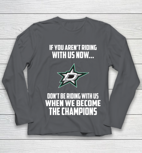 NHL Dallas Stars Hockey We Become The Champions Youth Long Sleeve 6