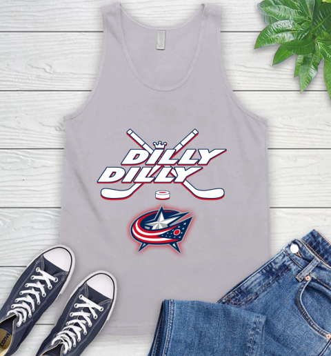 NHL Columbus Blue Jackets Dilly Dilly Hockey Sports Tank Top 4