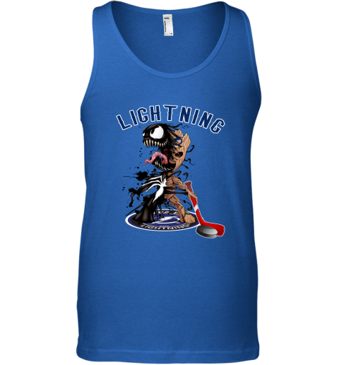 NHL Tampa Bay Lightning Hockey Venom Groot Guardians Of The Galaxy 2v04AAHRE97 unisex tank 17 95 151514 front royal