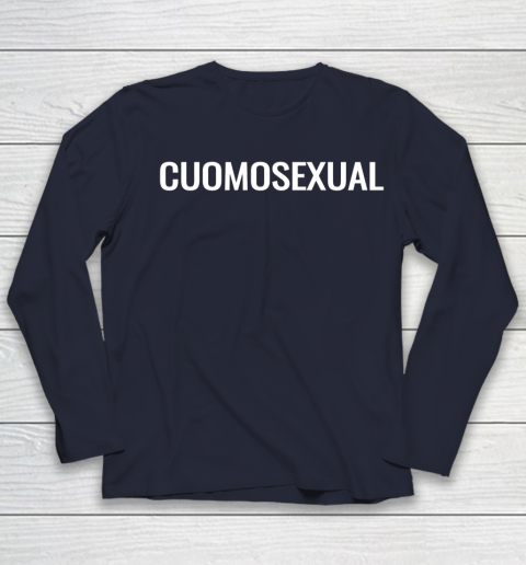 Cuomosexual T Shirt Andrew Cuomo for President Youth Long Sleeve 2