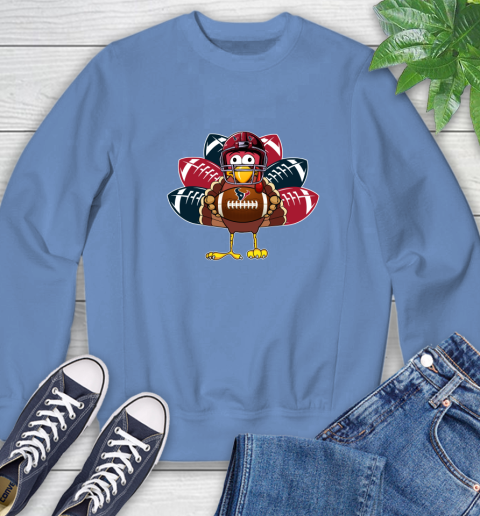 Houston Texans Turkey Thanksgiving Day Sweatshirt 11