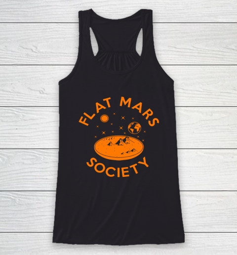 Flat Mars Society Shirt Racerback Tank