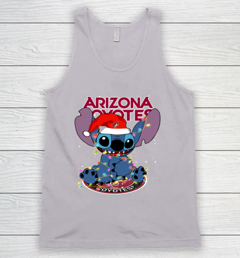 Arizona Coyotes NHL Hockey noel stitch Christmas Tank Top 3 Arizona Coyotes NHL Hockey noel stitch Christmas Tank Top - Image 3