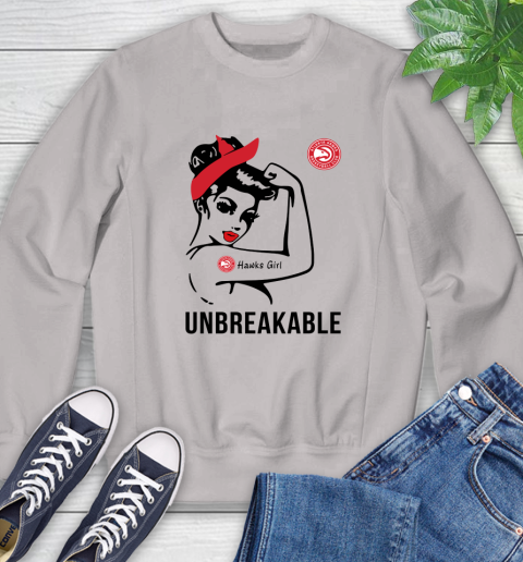 NBA Atlanta Hawks Girl Unbreakable Basketball Sports Sweatshirt 9