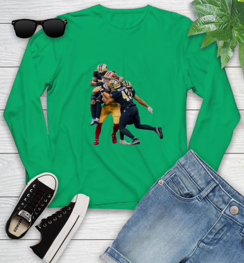Sprint Football San Francisco 49ers And New Orleans Saints Shirts 127