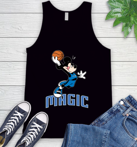 NBA Basketball Orlando Magic Cheerful Mickey Mouse Shirt Tank Top
