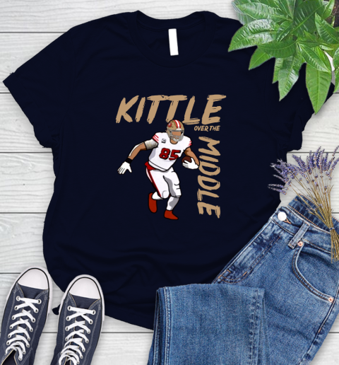 George Kittle Kittle Over the Middle San Francisco Shirt 91