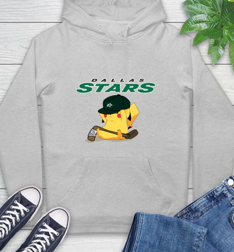 NHL Pikachu Hockey Sports Dallas Stars Hoodie 6