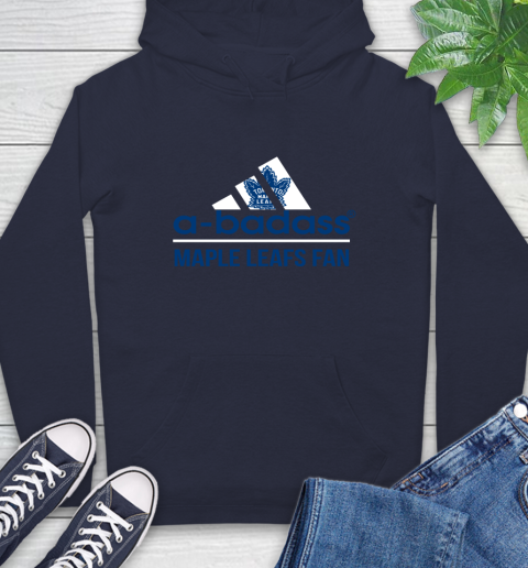 NHL A Badass Toronto Maple Leafs Fan Adidas Hockey Sports Hoodie Tee For Sports