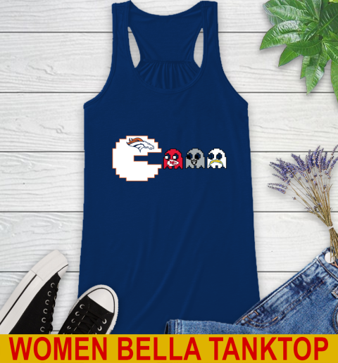 Denver Broncos NFL Football Pac Man Champion Racerback Tank 9