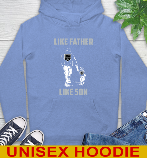 Los Angeles Kings NHL Hockey Like Father Like Son Sports Hoodie 11