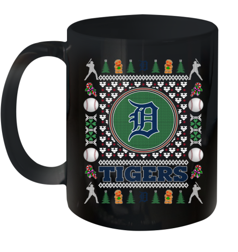 Detroit Tigers Merry Christmas MLB Baseball Loyal Fan Ceramic Mug 11oz