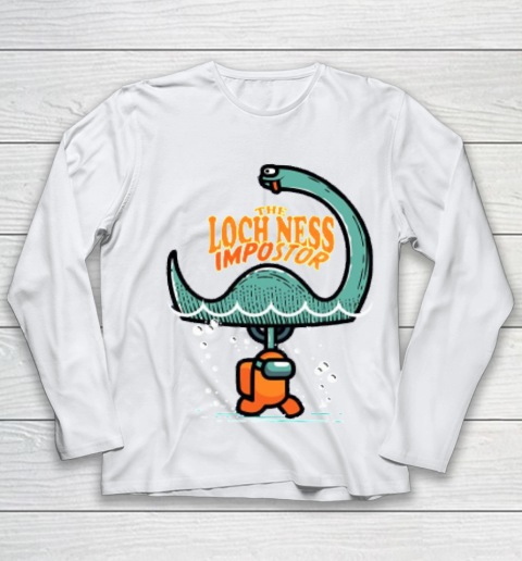 Among Us Shirt The Loch Ness Impostor Youth Long Sleeve