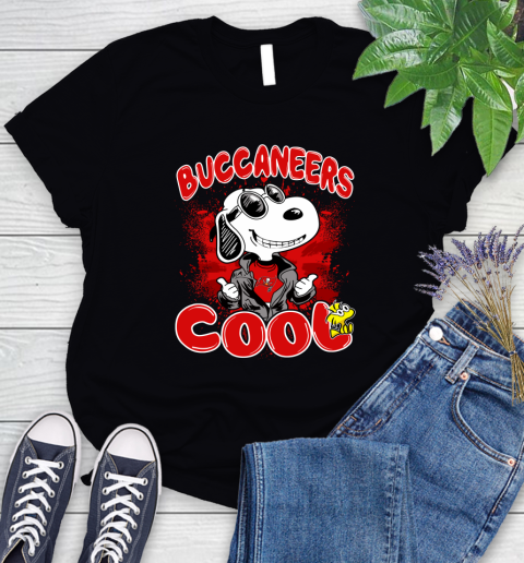 NFL Football Tampa Bay Buccaneers Cool Snoopy Shirt Women's T-Shirt
