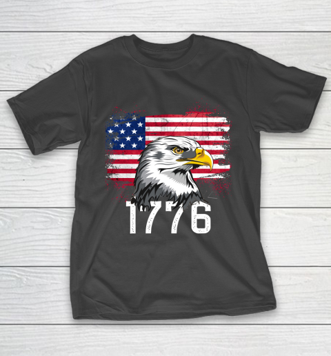 Veteran Shirt 4th of July  1776 Flag and Eagle T-Shirt