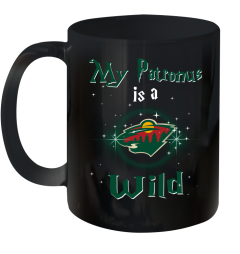 NHL Hockey Harry Potter My Patronus Is A Minnesota Wild Ceramic Mug 11oz