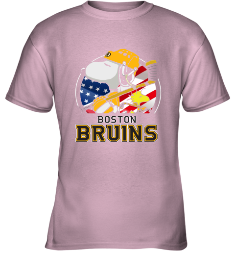 dyku-boston-bruins-ice-hockey-snoopy-and-woodstock-nhl-youth-t-shirt-26-front-light-pink-480px