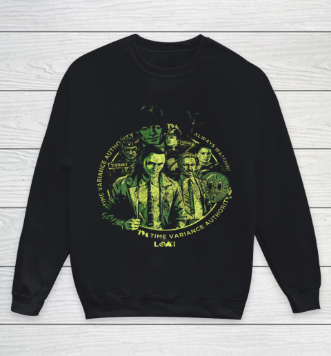 Marvel Loki Agents Of Time Circle Up Youth Sweatshirt