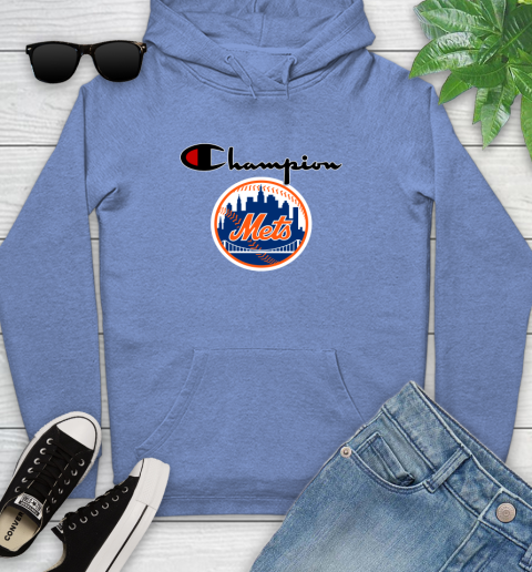 MLB Baseball New York Mets Champion Shirt Youth Hoodie 9