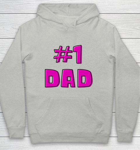 #1 Dad, WORLD'S BEST DAD  Happy Fathers Day Youth Hoodie