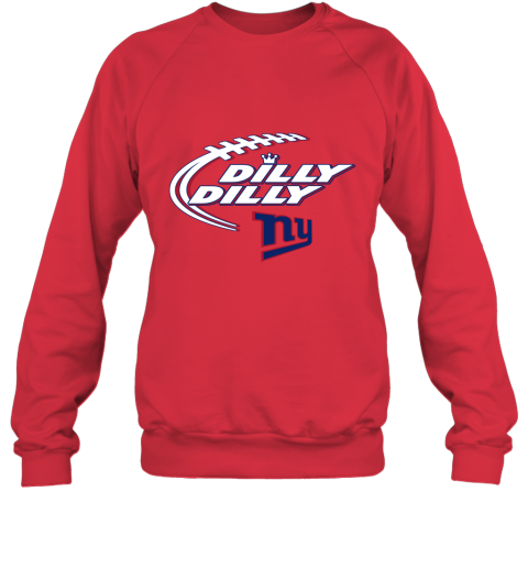 NFL New York Giants Dilly Dilly Football Sports J6n3I4DnYOV sweatshirt 35 95 151514 front red