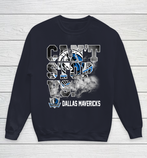 NBA Dallas Mavericks Basketball Can't Stop Vs Youth Sweatshirt 2