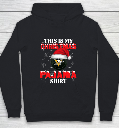 Pittsburgh Penguins This Is My Christmas Pajama Shirt NHL Youth Hoodie