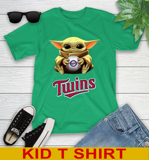 MLB Baseball Minnesota Twins Star Wars Baby Yoda Shirt 106