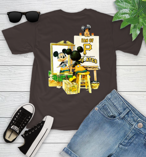 MLB Baseball Pittsburgh Pirates Mickey Drawing Shirt 99