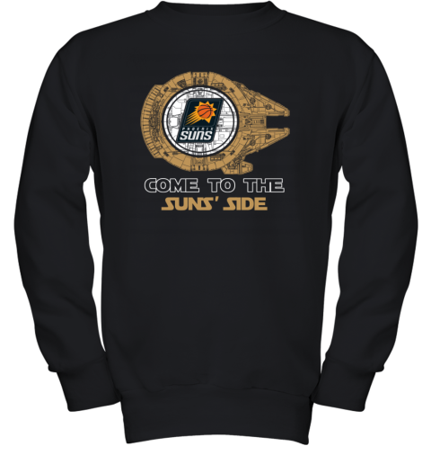 NBA Come To The Phoenix Suns Star Wars Basketball Sports Youth Sweatshirt