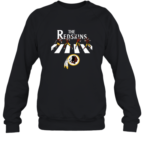 NFL Football Washington Redskins The Beatles Rock Band Shirt Long Sleeve T- Shirt