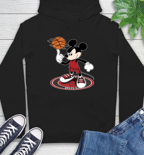 NBA Basketball Chicago Bulls Cheerful Mickey Disney Shirt Hoodie