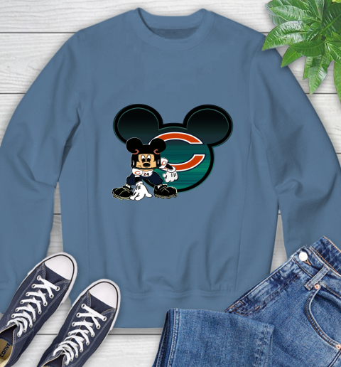 NFL Chicago Bears Mickey Mouse Disney Football T Shirt Sweatshirt 7