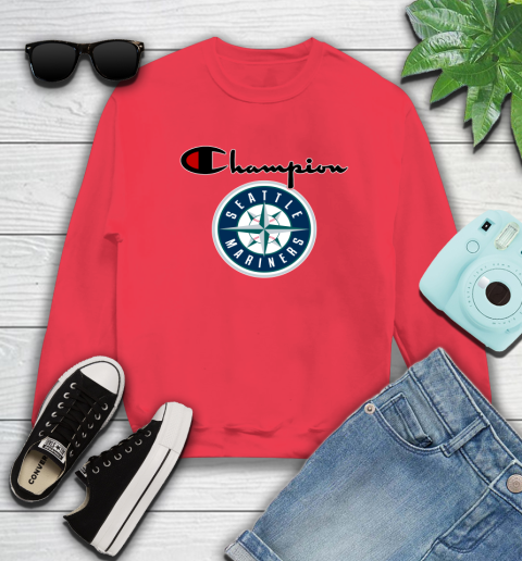 MLB Baseball Seattle Mariners Champion Shirt Sweatshirt 7