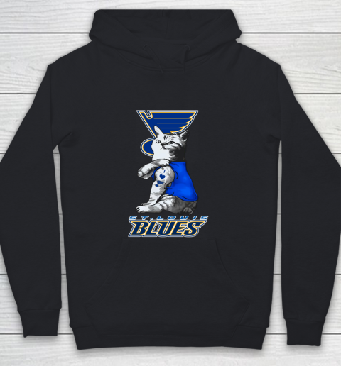 NHL My Cat Loves St.Louis Blues Hockey Youth Hoodie