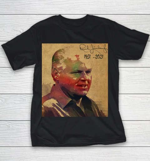 Vintage Rush Limbaugh 1954 2021 Youth T-Shirt