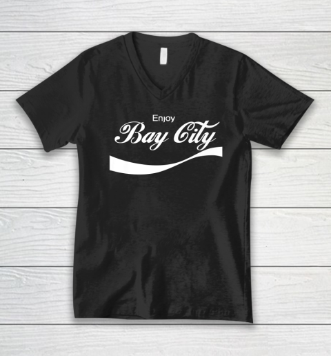 Enjoy Bay City V-Neck T-Shirt