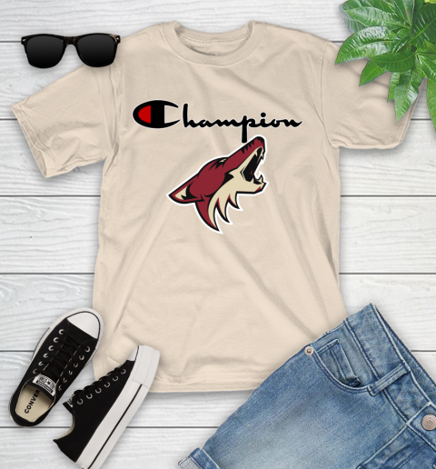 NHL Hockey Arizona Coyotes Champion Shirt Youth T-Shirt 9