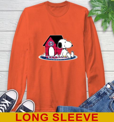 MLB Baseball Minnesota Twins Snoopy The Peanuts Movie Shirt Long Sleeve T-Shirt 5