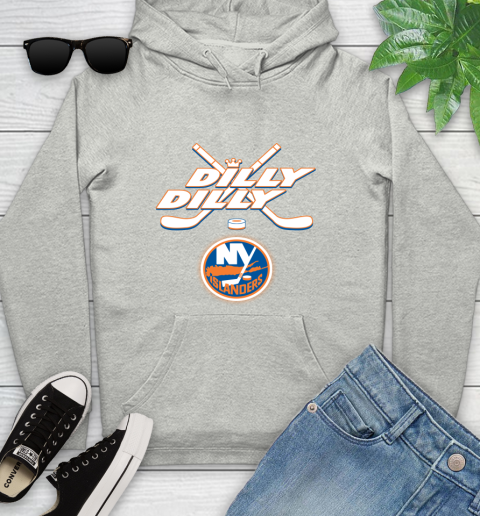 NHL New York Islanders Dilly Dilly Hockey Sports Youth Hoodie