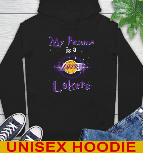 NBA Basketball Harry Potter My Patronus Is A Los Angeles Lakers Hoodie