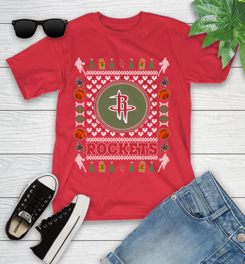 Houston Rockets Merry Christmas NBA Basketball Loyal Fan Ugly Shirt 112