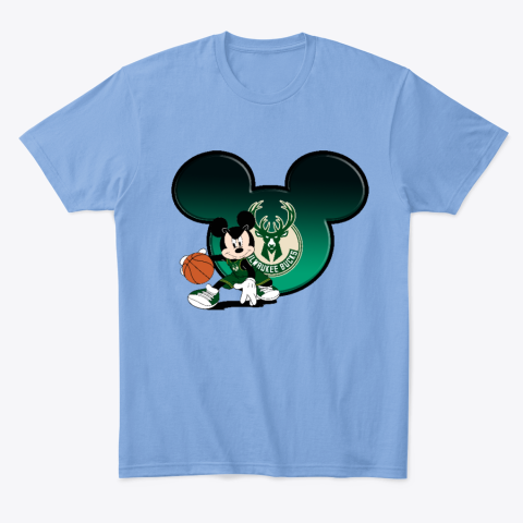 v4zh milwaukee bucks mickey mouse classic t shirt 2 front carolina blue